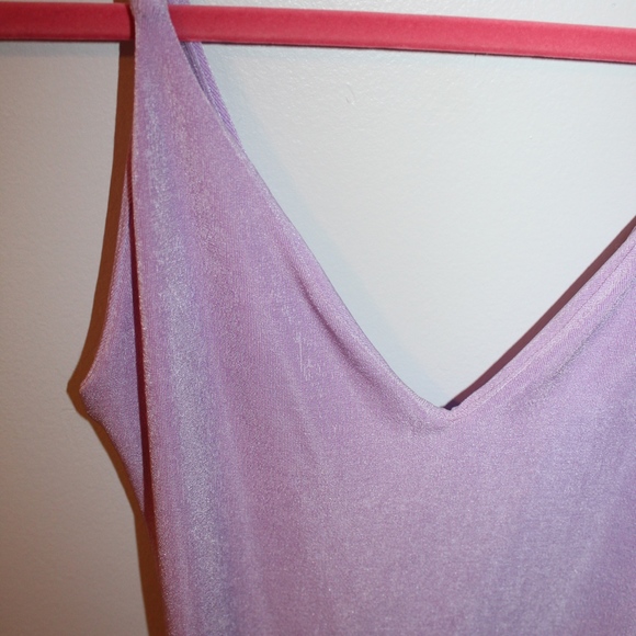 ZARA Strappy Purple Bodysuit - Picture 2 of 3